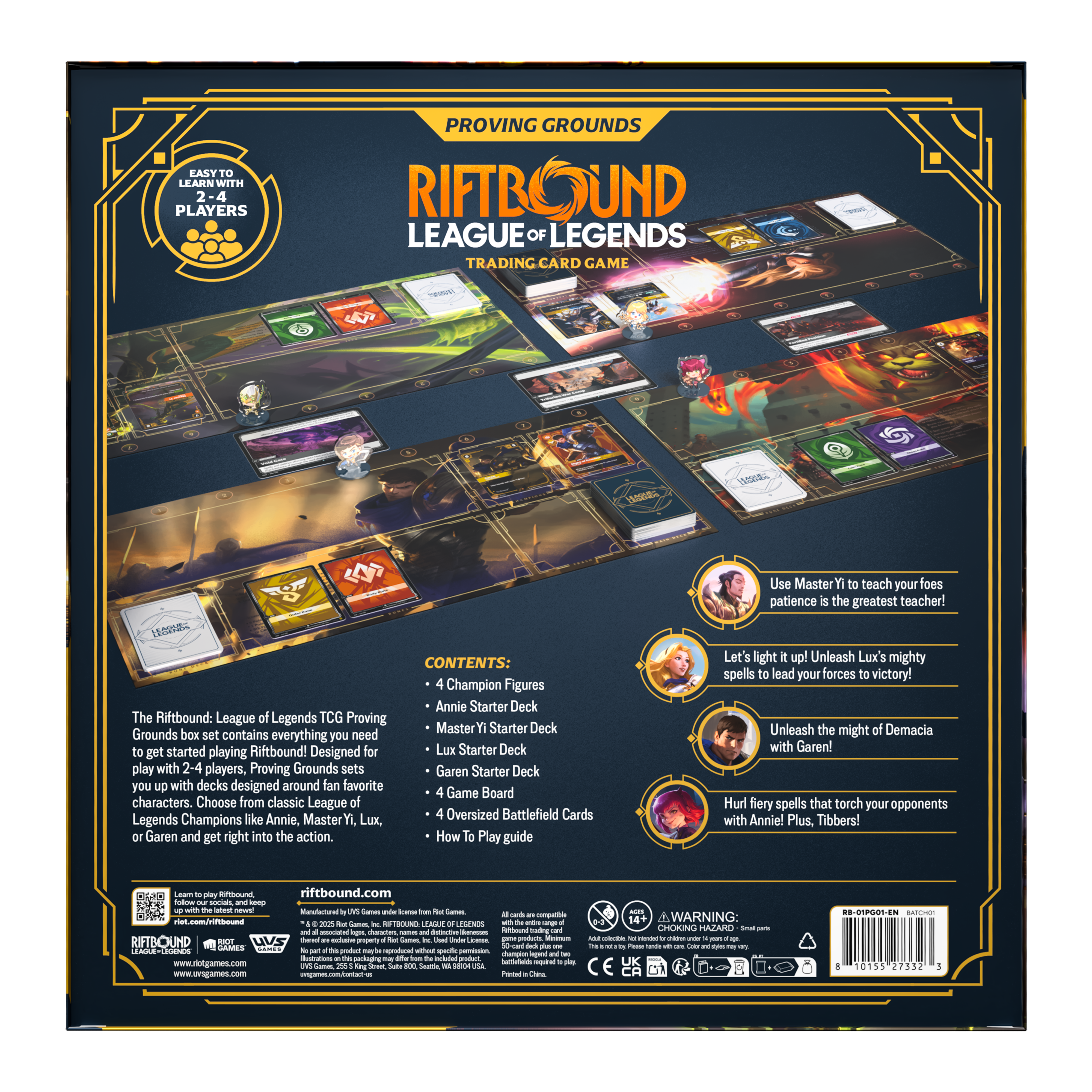 Proving Grounds Box Back